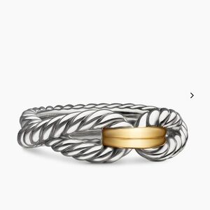 AUTHENTIC david yurman cable loop band ring
